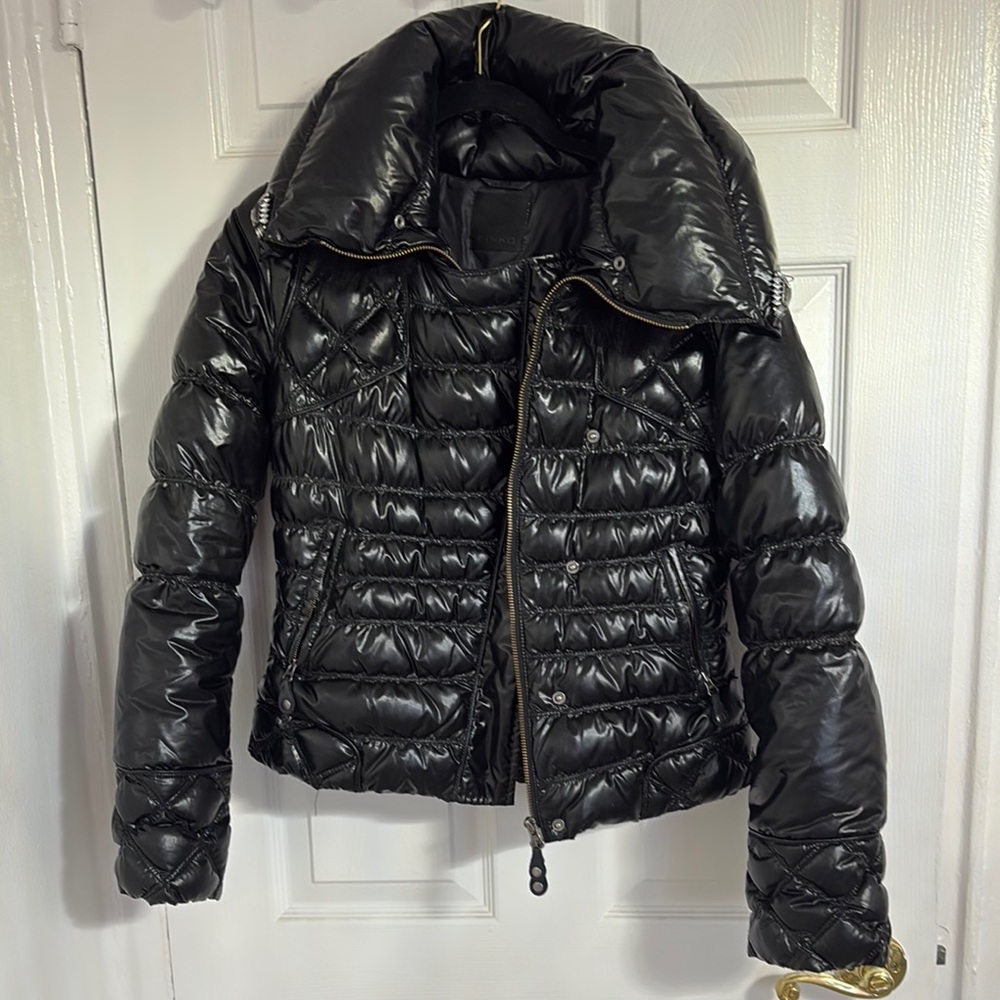 Women's Black Quilted Jacket